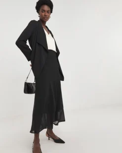 Religion Flowy Midi Skirt