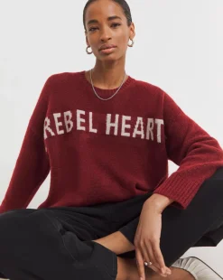 Religion Rebel Wool Mix Jumper