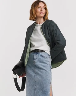 Reversible Short Quilted Jacket