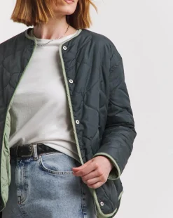 Reversible Short Quilted Jacket