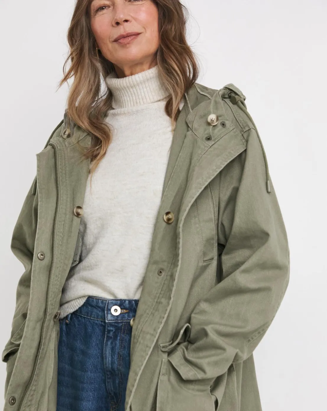 Sage 2 in 1 Parka Coat