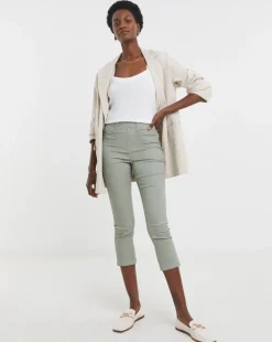 Sage Stretch Crop Jeggings