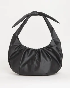 Satin Bow Detail Tote Bag