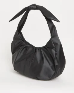 Satin Bow Detail Tote Bag