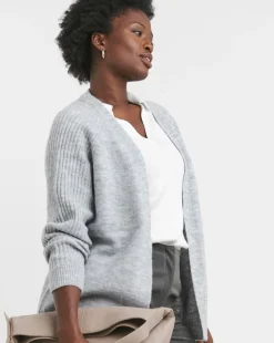 Seam Detail Edge to Edge Cardigan