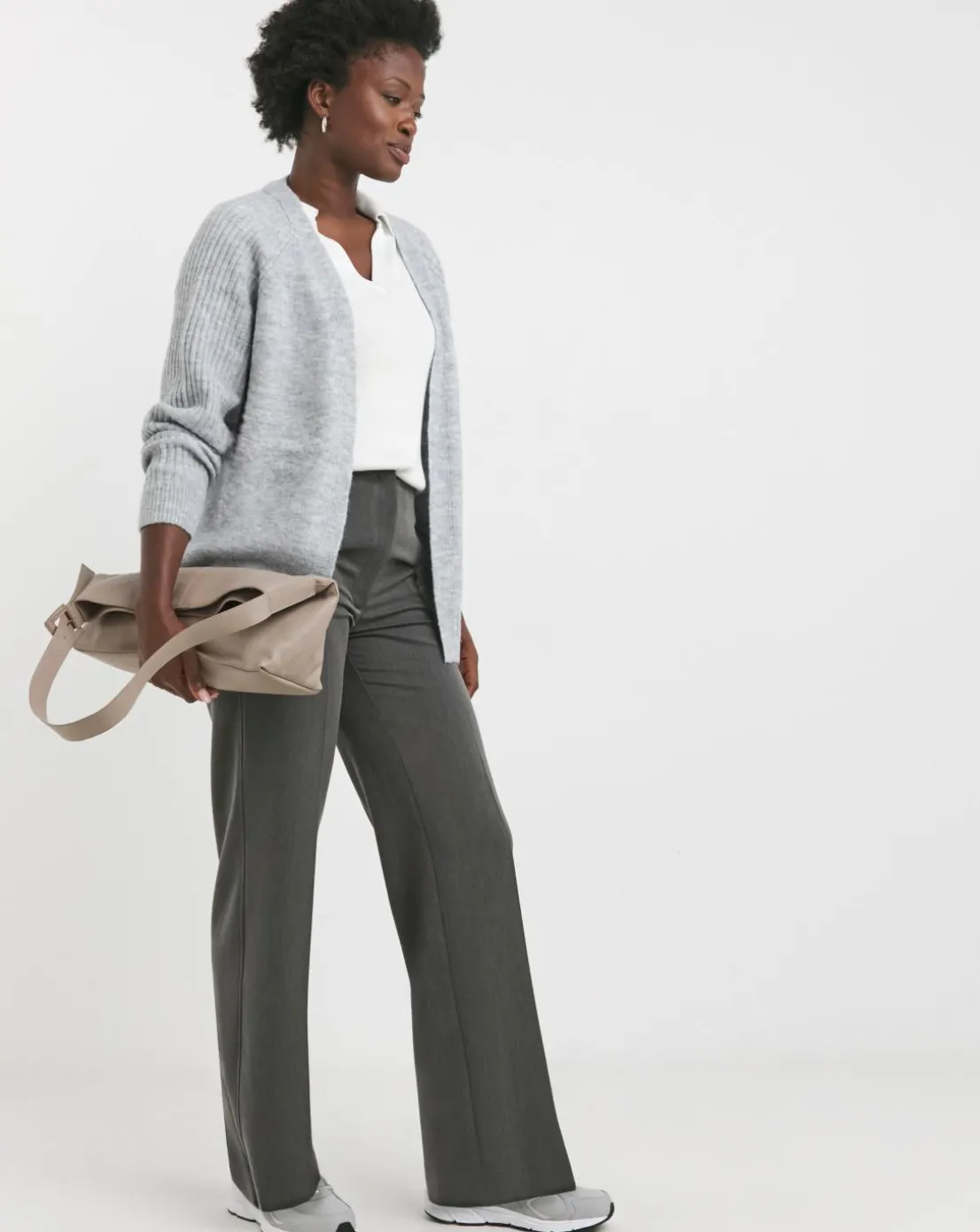 Seam Detail Edge to Edge Cardigan