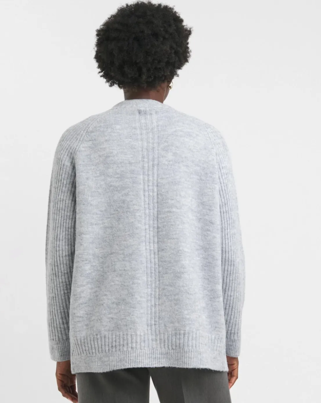 Seam Detail Edge to Edge Cardigan