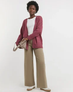 Seam Detail Edge to Edge Cardigan