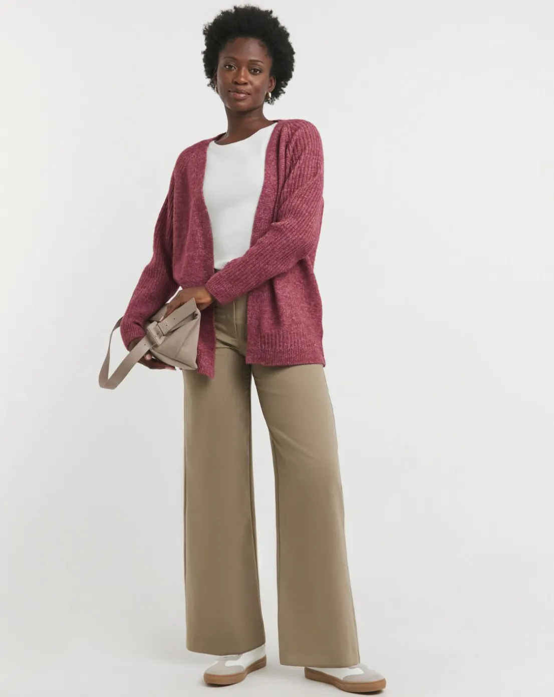 Seam Detail Edge to Edge Cardigan