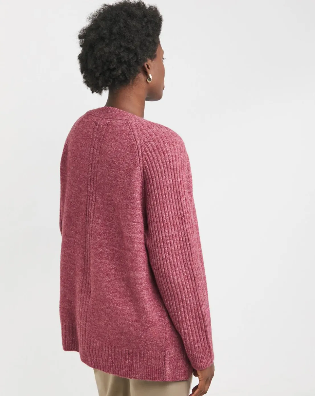 Seam Detail Edge to Edge Cardigan