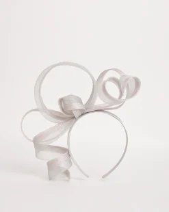 Silver Headband Fascinator