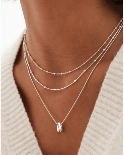 Simply Silver 925 Ball Chain Necklace