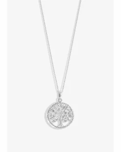 Simply Silver Sterling Silver 925 Tree Of Love Pendant