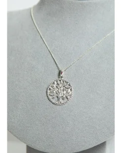 Simply Silver Sterling Silver 925 Tree Of Love Pendant