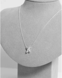 Simply Silver Sterling Silver 925 Kiss Pendant