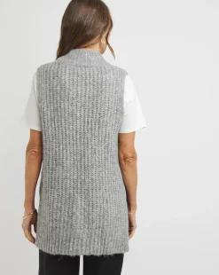 Sleeveless Roll Neck Tunic