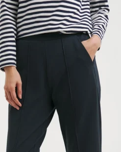 Slimma Comfort Fit Navy Trouser Regular