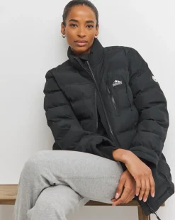 Snowdonia Black Showerproof Short Coat