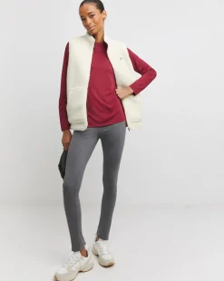 Snowdonia Ecru Borg Lined Gilet