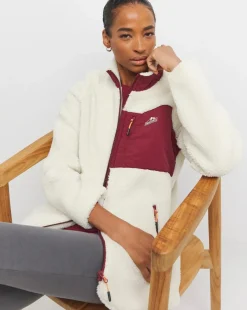 Snowdonia Ecru Borg Lined Jacket