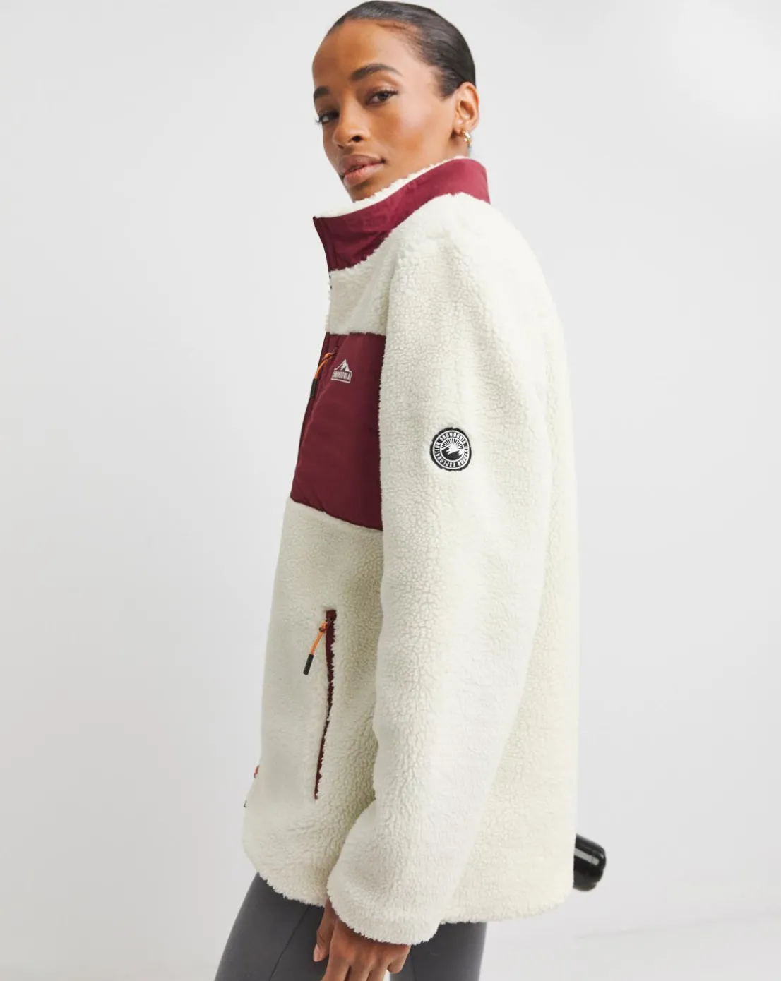 Snowdonia Ecru Borg Lined Jacket