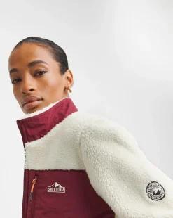 Snowdonia Ecru Borg Lined Jacket