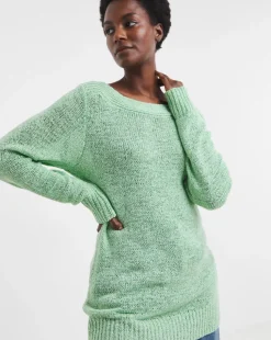 Soft Mint Long Sleeve Tunic
