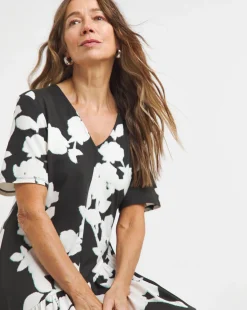 Soft Touch Asymmetric Seam Maxi Dress