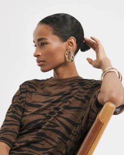 Soft Touch Half Sleeve Midi T-Shirt Dress