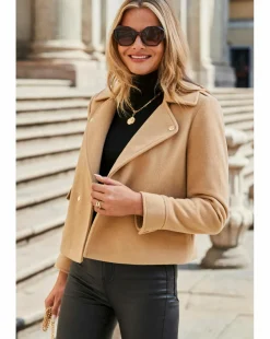 Sosandar Wool Relaxed Biker