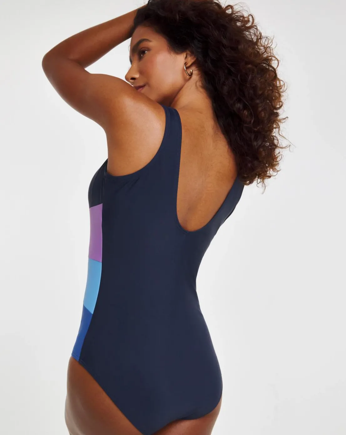 Sports Piping Swimsuit