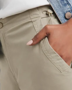 Stone Parachute Utility Trousers