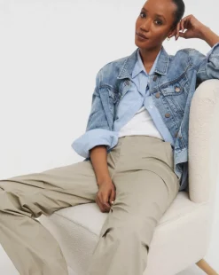 Stone Parachute Utility Trousers