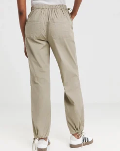 Stone Parachute Utility Trousers