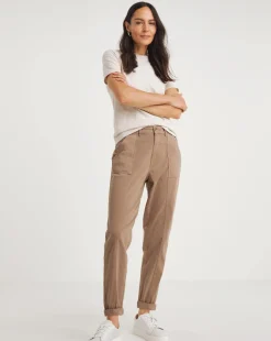 Stone Tapered Trouser