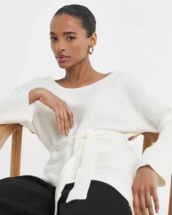 Stone Tie Side Jumper