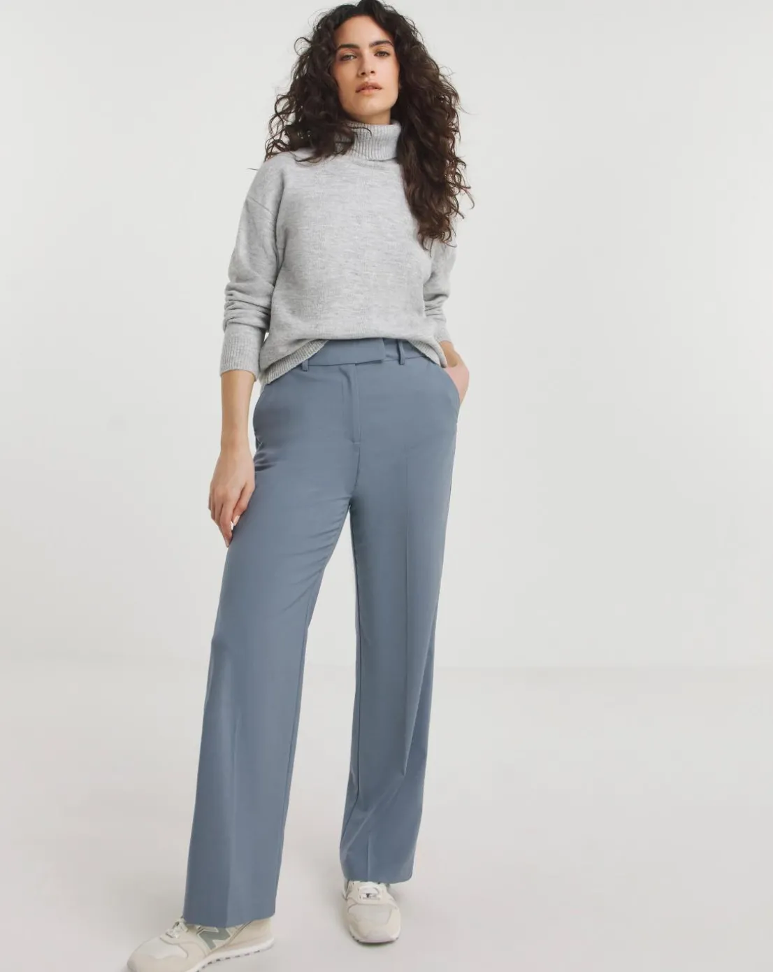 Straight Leg Trousers
