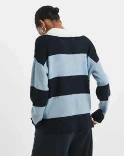 Stripe Collar Jumper