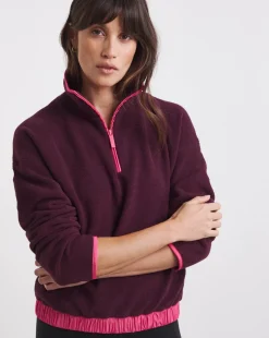 Sweaty Betty Mallow 1/2 Zip Pullover