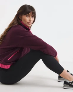 Sweaty Betty Mallow 1/2 Zip Pullover