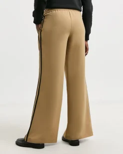 Tailored Side Stripe Wide Leg Trousers
