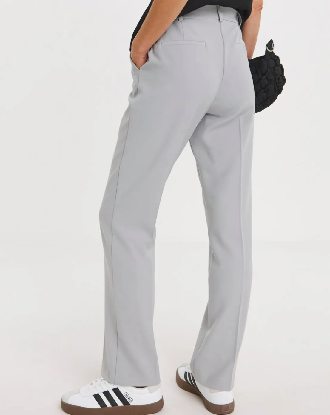 Tailored Straight Leg Trousers