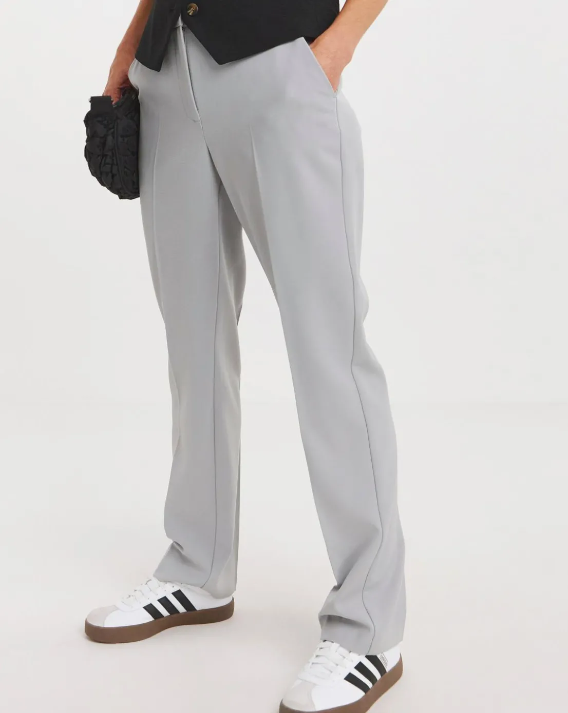 Tailored Straight Leg Trousers