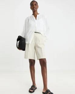 Textured Batwing Top