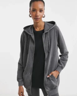 The Longline Zip Hoodie