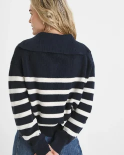 Tommy Hilfiger Cardi Stitch 1/2 Zip Sweater