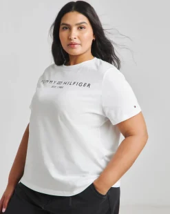 Tommy Hilfiger Corp Logo Crew Neck Short Sleeve T- Shirt