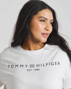 Tommy Hilfiger Corp Logo Crew Neck Short Sleeve T- Shirt