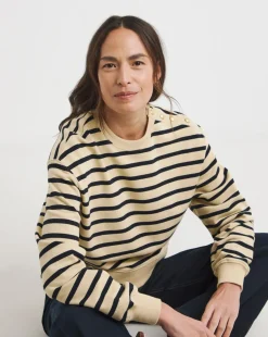 Tommy Hilfiger Gold Button Polo Sweatshirt