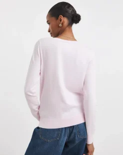 Tommy Hilfiger Jersey Stitch Long Sleeve Boat Neck Sweater